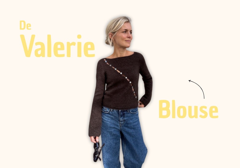 Vest - Lana Grossa Ecopuno - Petiteknit - Valerie Blouse